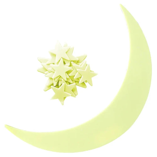 4M - Glow Moon (Large) & Stars - Multicolor