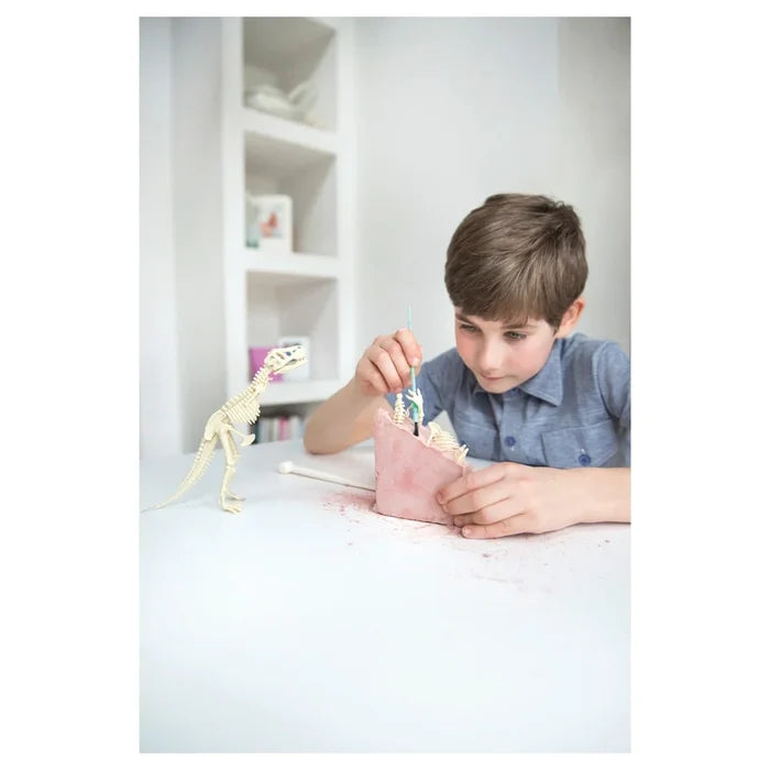 4M - KidzLabs Dig a Tyrannosaurus Rex Skeleton Excavation Kit - Multicolor