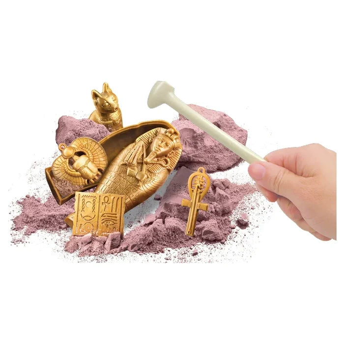 4M - KidzLabs Gamemaker Egyptian Tomb Dig & Play Game - Multicolor
