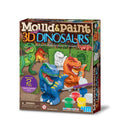 4M - Mould & Paint Craft Kit - 3D Dinosaurs - Multicolour