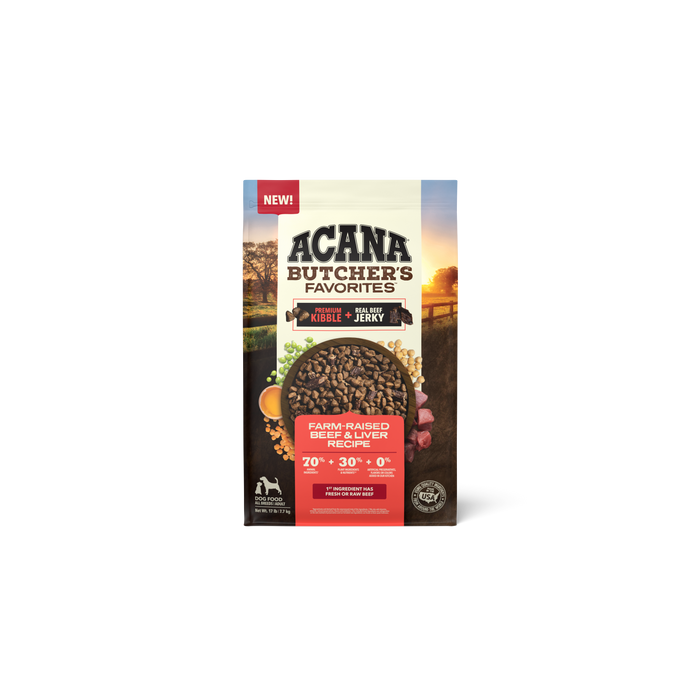 ACANA Butcher's Favorites Farm-Raised Beef 17lb