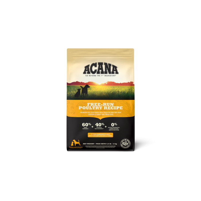 ACANA Dog Free-Run Poultry Recipe 4.5LB