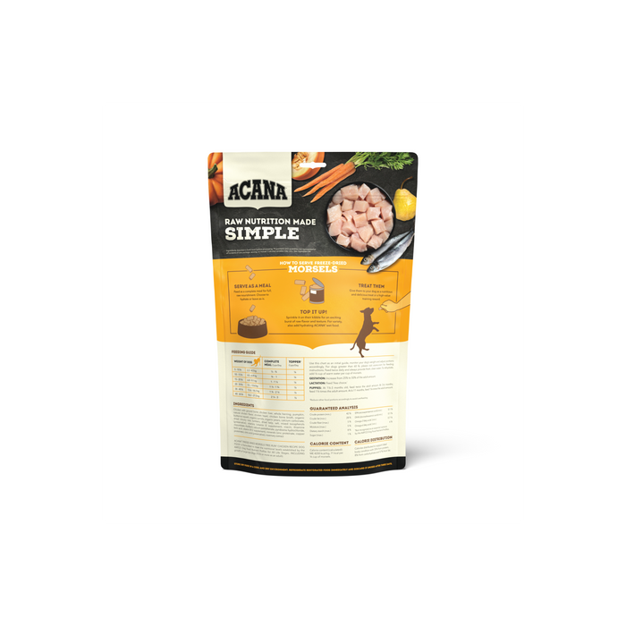ACANA Freeze-Dried Food Morsels Free Run Chicken Recipe 8OZ