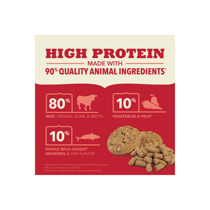 ACANA Freeze-Dried Food Patties Farm-Raised Beef Recipe 14OZ