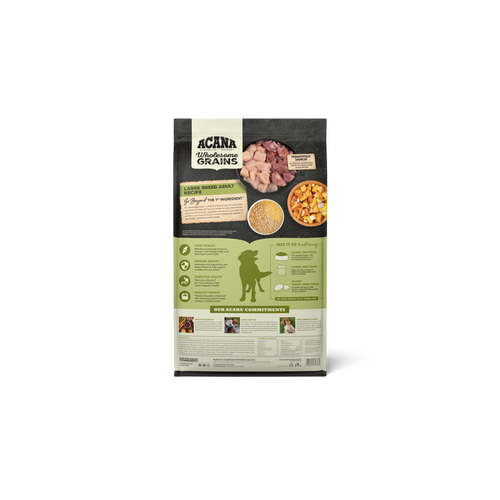 ACANA Wholesome Grains Large Breed Adult + Grains 22.5lb