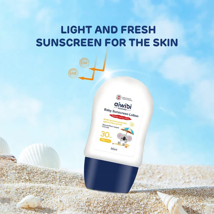 Aiwibi Baby Care Products Sunscreen Lotion (50ml)