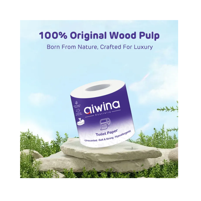 Aiwina Toilet Roll 3 Ply (10 Rolls)