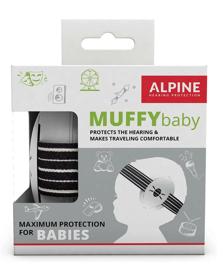 Alpine Muffy Baby Ear Protection for Babies and Toddlers up to 36 Months.