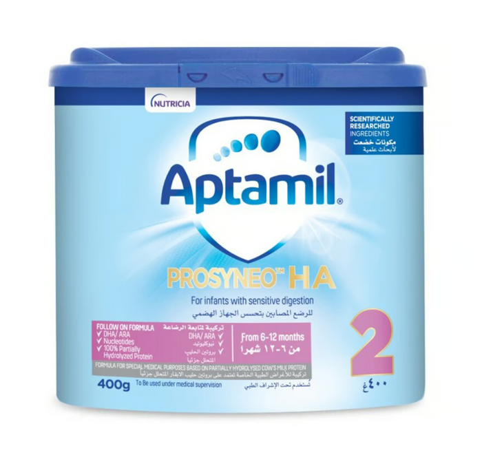 Aptamil Prosyneo HA Stage 2 From 6-12 Months 400 grams