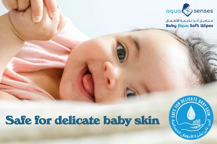 Aqua Senses Aqua Soft Baby Wipes - Pack of 12 (720 Count)
