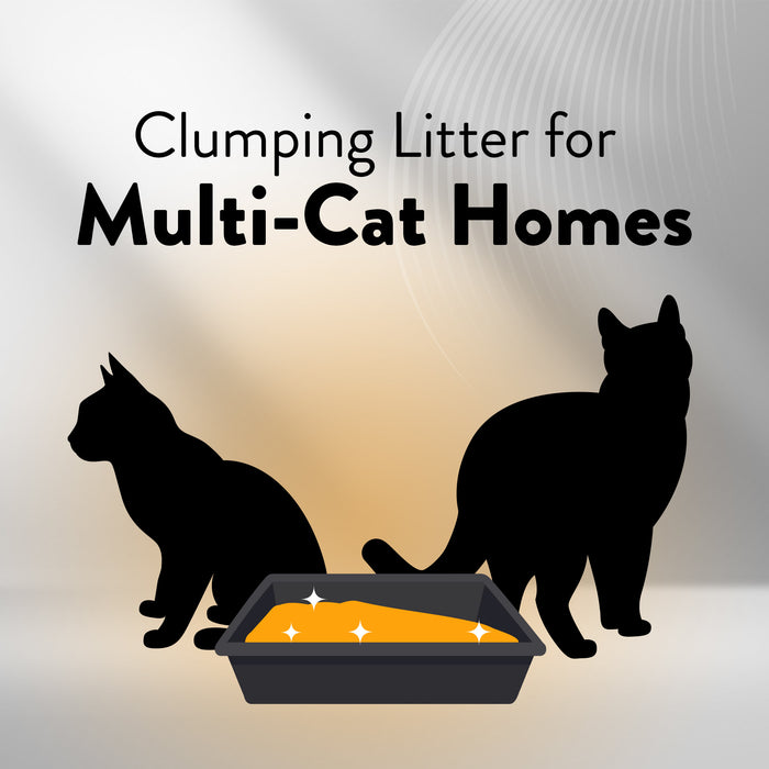 ARM & HAMMER Hardball Lightweight Cat Litter, Clumping, No-Mess Scooping, Multi-Cat, 7 lb