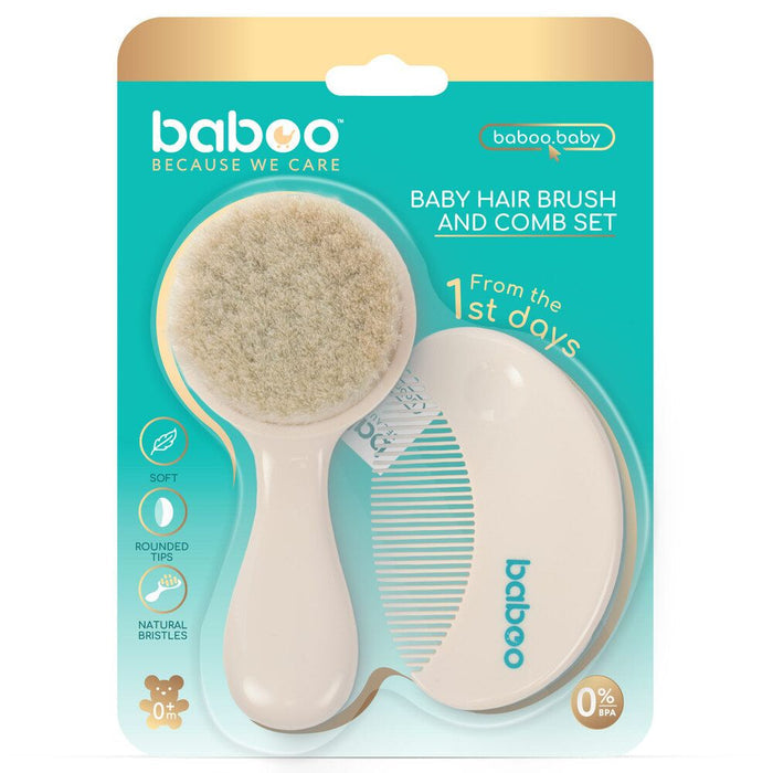 Baboo Baby Brush & Comb Set