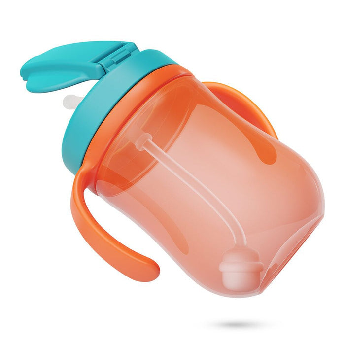 Baboo Cup With Silicone Straw and Weighted Ball (300ml | 9m+)