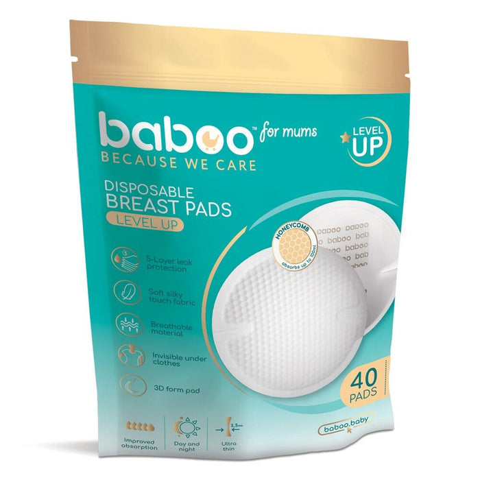 Baboo Disposable Nursing Breast Pads (40pcs)
