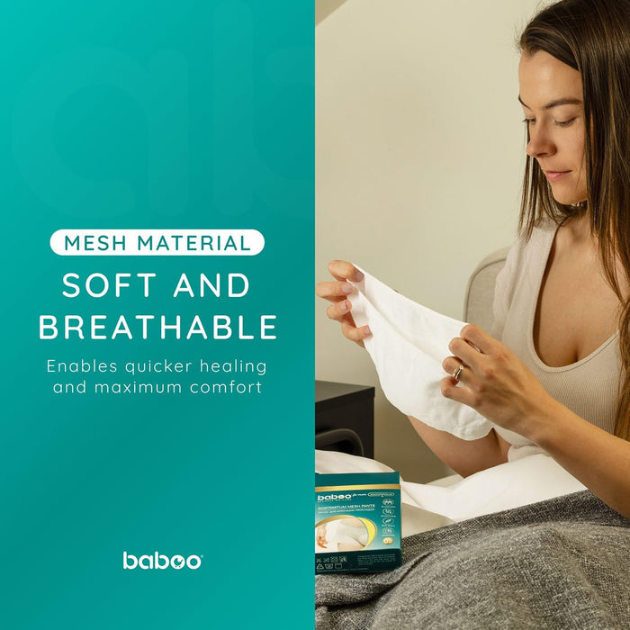 Baboo Disposable Postpartum Mesh Underwear - Pack of 2