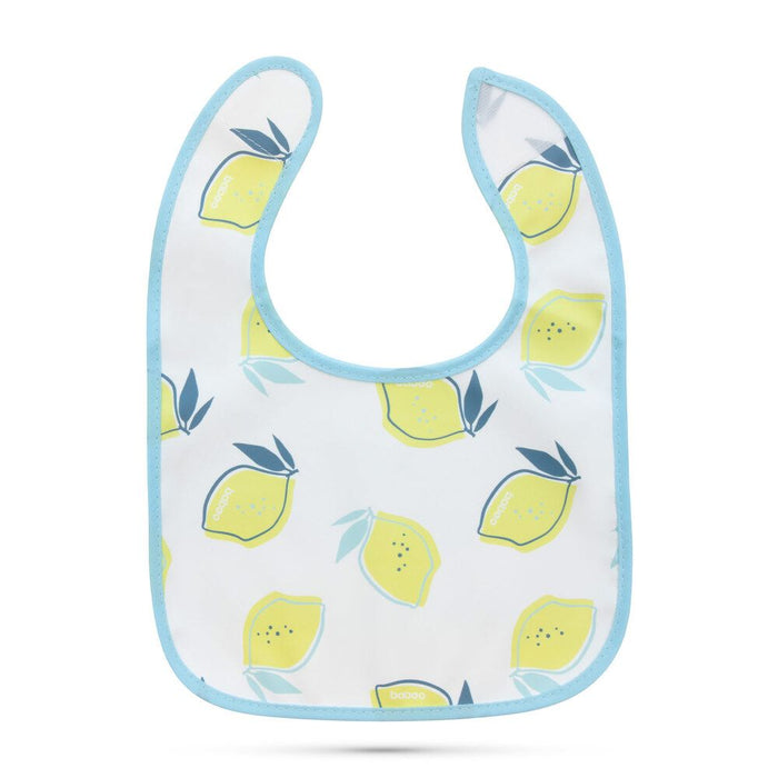 Baboo Double Layer Waterproof Bib Set (0m+ | Lagoon Fiesta) - Pack of 3