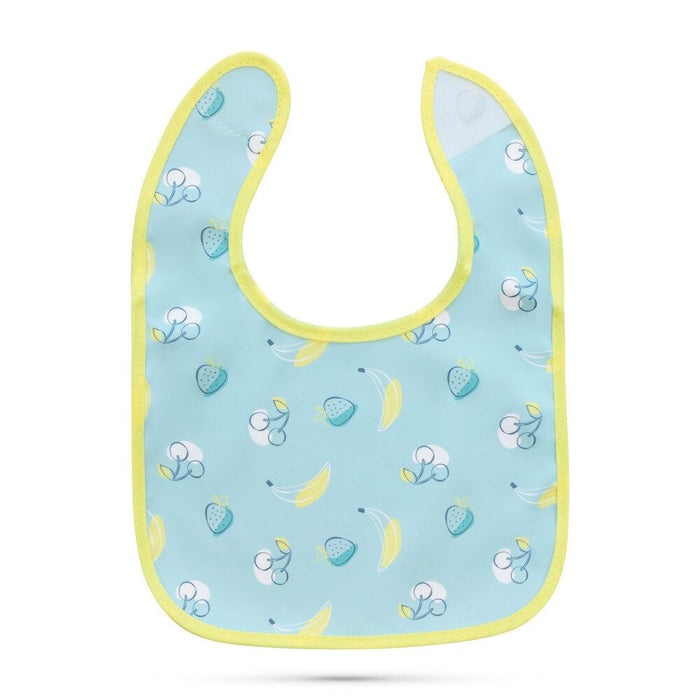 Baboo Double Layer Waterproof Bib Set (0m+ | Lagoon Fiesta) - Pack of 3