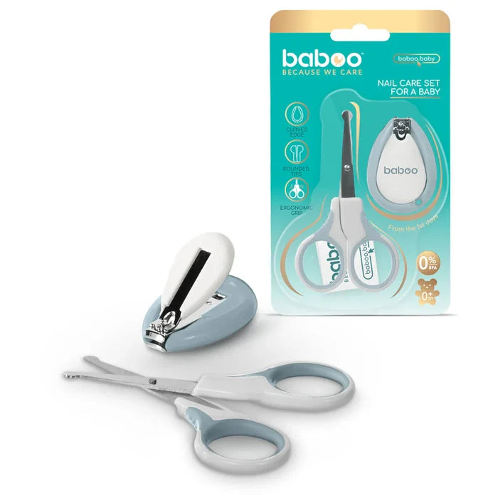 Baboo Manicure Set (Blue Haze)