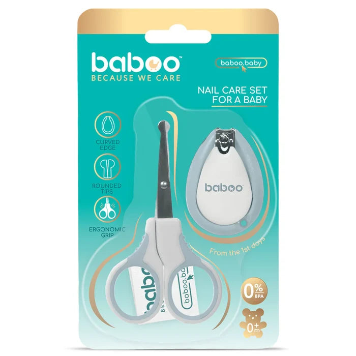 Baboo Manicure Set (Blue Haze)