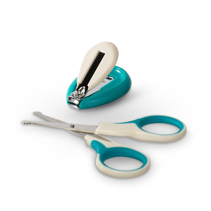 Baboo Manicure Set  Scissors & Nails Clipper (Lagoon Fiesta)