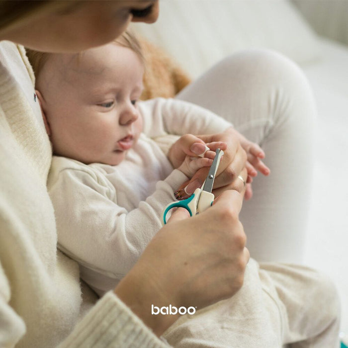 Baboo Manicure Set  Scissors & Nails Clipper (Lagoon Fiesta)