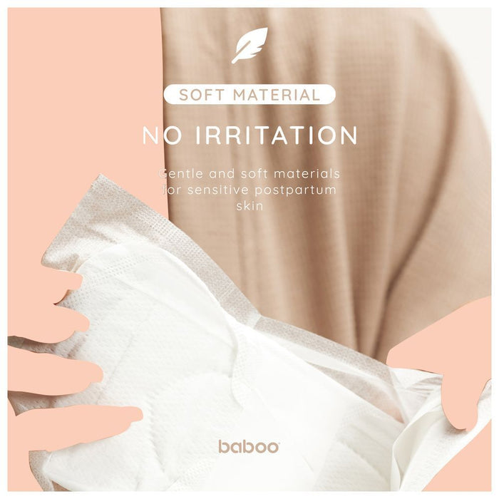 Baboo Postpartum Disposable Maternity Pads (Medium) - Pack of 10