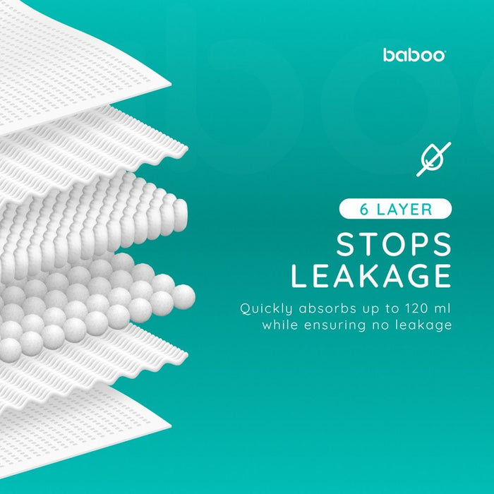 Baboo Premium Ultra-Slim Disposable Nursing Breast Pads (40pcs)