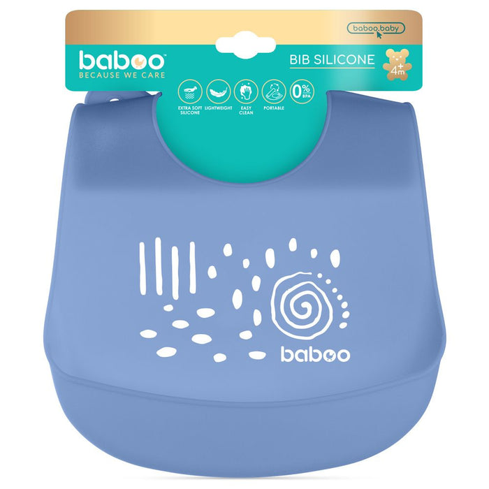 Baboo Silicone Bib (0m+)