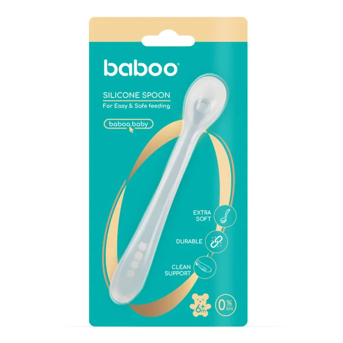 Baboo Silicone Spoon (6 Months+)
