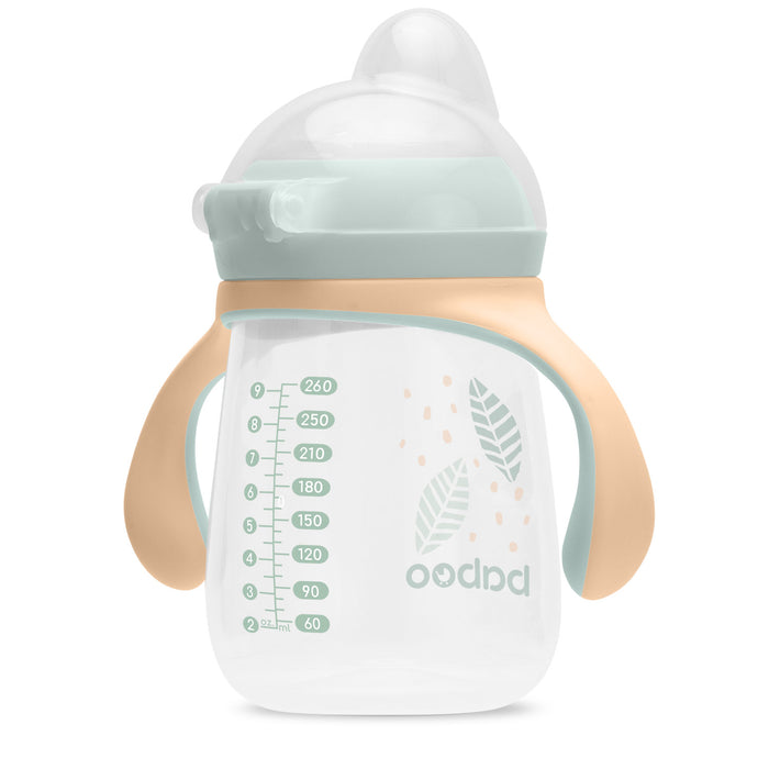 Baboo Sippy Cup with Silicone Spout - Peachy Keen (260ml | 6m+)