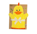 Baby Bath Mitt - Puddles the Duck.