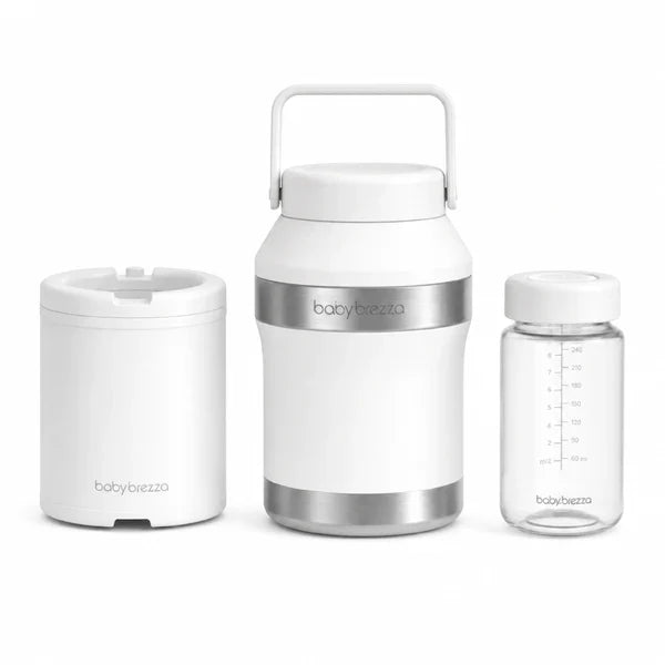 Baby Brezza All Day Breastmilk Cooler (300ml, Soft White)