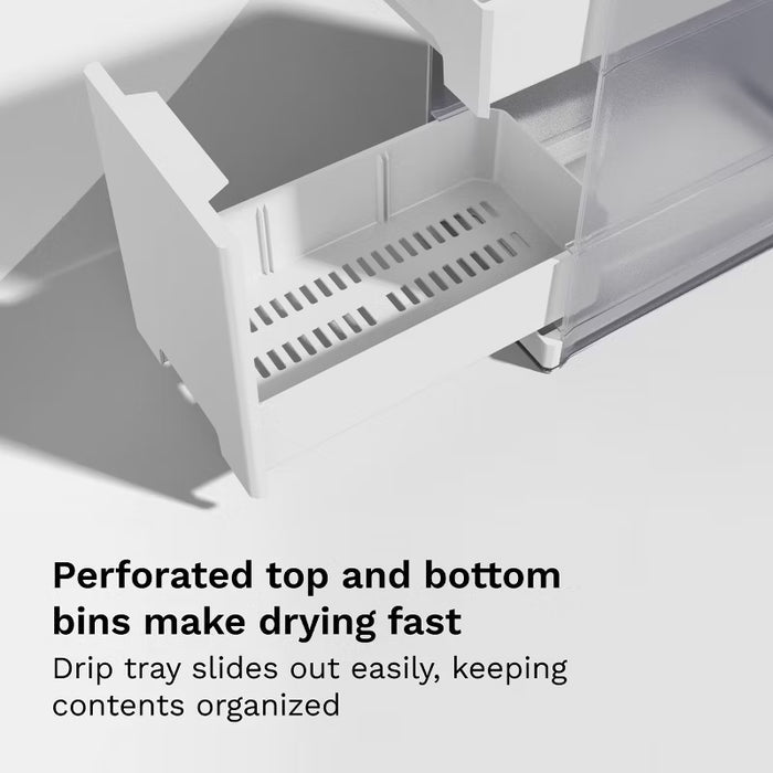 Baby Brezza Covered Drying Rack + Organizer