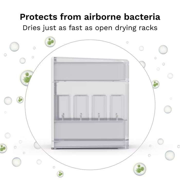 Baby Brezza Covered Drying Rack + Organizer