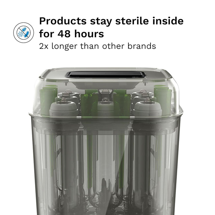 Baby Brezza SuperQuick 10 Minute Sterilizer Dryer (Matte Black)