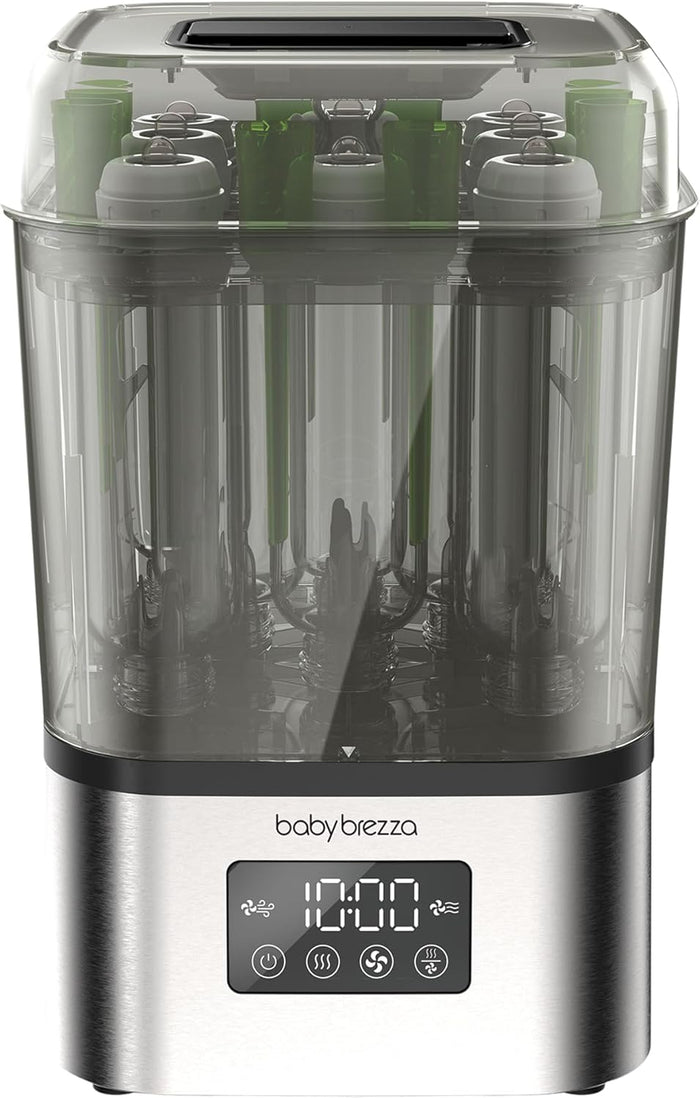 Baby Brezza SuperQuick 10 Minute Sterilizer Dryer (Stainless)