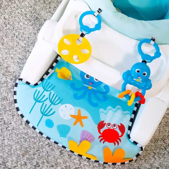 Baby Einstein - Sea of Support 2-in-1 Sit-Up Floor Seat - Blue