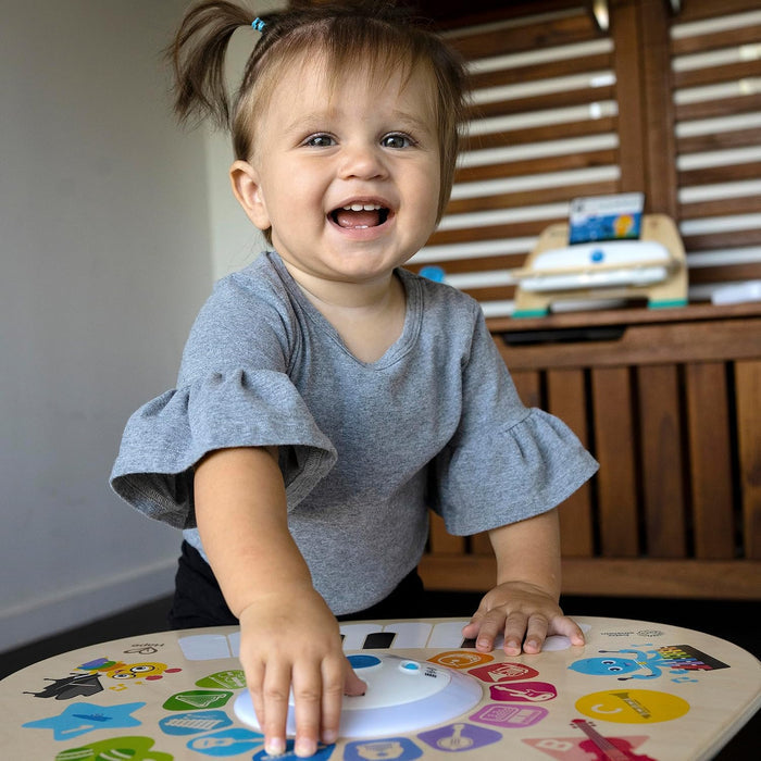 Baby Einstein Clever Composer Tune Table Magic Touch Electronic Wooden Activity Toddler Toy