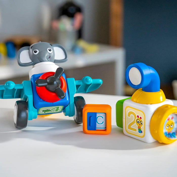 Baby Einstein Connectables Dive & Soar, Magnetic Activity Blocks, 11pcs
