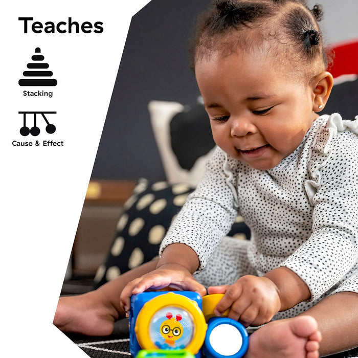 Baby Einstein Connectables Dive & Soar, Magnetic Activity Blocks, 11pcs