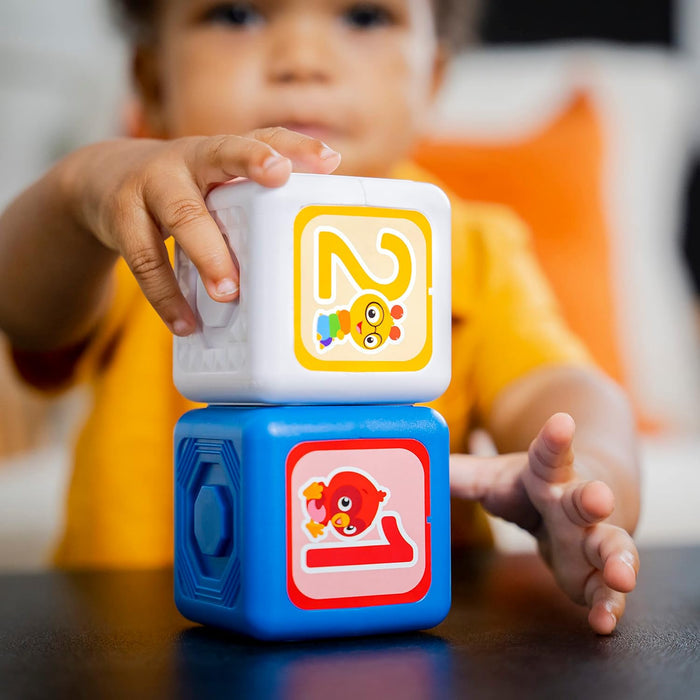 Baby Einstein Connectables Dive & Soar, Magnetic Activity Blocks, 11pcs
