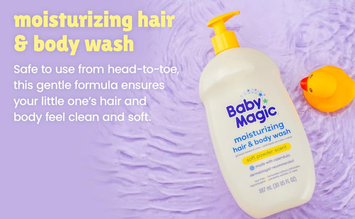 Baby Magic Moisturizing Hair & Body Wash (887ml)