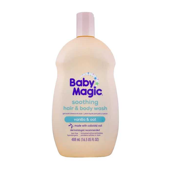 Baby Magic Soothing Hair & Body Wash (488ml)