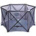 Baby Safe Foldable Playard – Grey