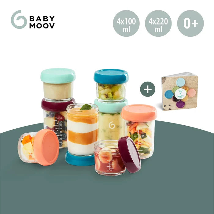 Babybowls Glass Storage Containers (Set of 8)