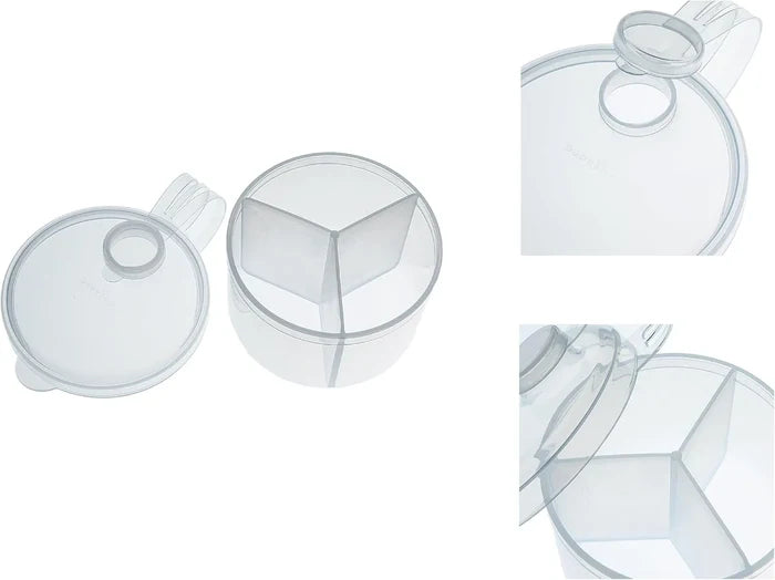 Babyjem Powder Milk Container (White)