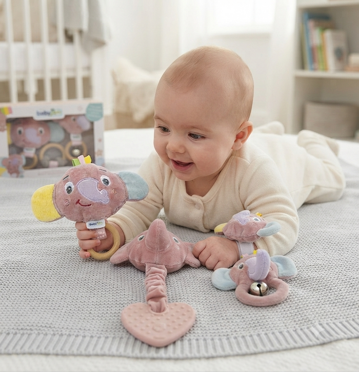 Babyjem Small Elephant Toy (0 Months+)