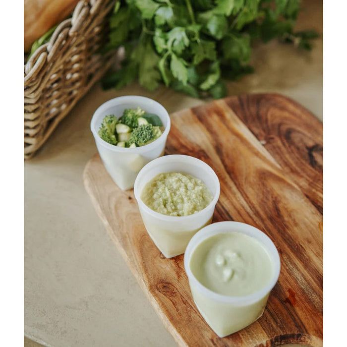 Babymoov Biosourced Babybols Eco Food Storage Tubs (180ml) - Pack of 6