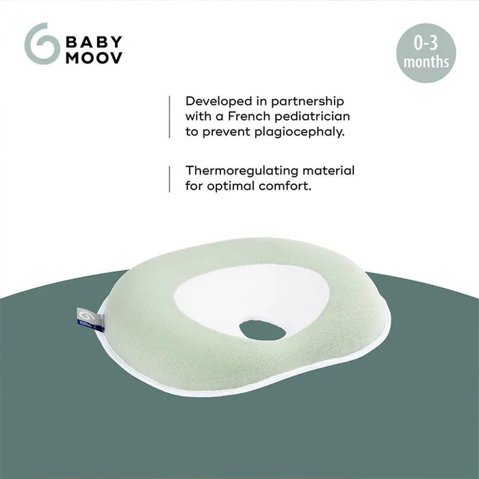 Babymoov Cosyhead Fresh Anti Flat Head Pillow (Fresh Sage)