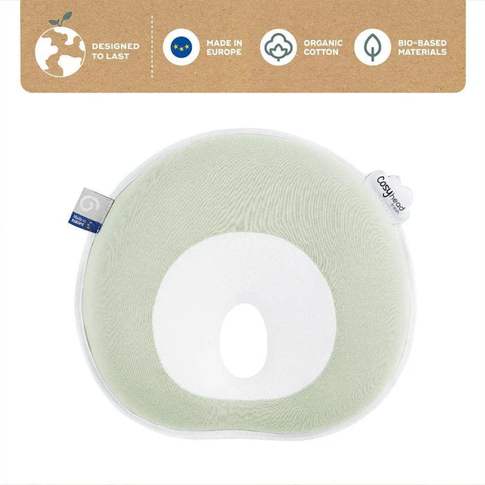 Babymoov Cosyhead Fresh Anti Flat Head Pillow (Fresh Sage)